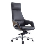 Modrest - Prost Modern Black High Back Executive Office Chair