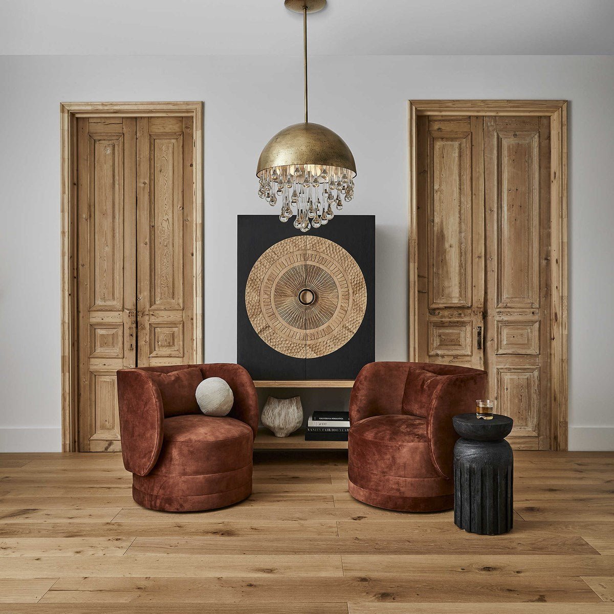 Uttermost Soleil Bar Cabinet, Sku: R22962 Home Elegance USA