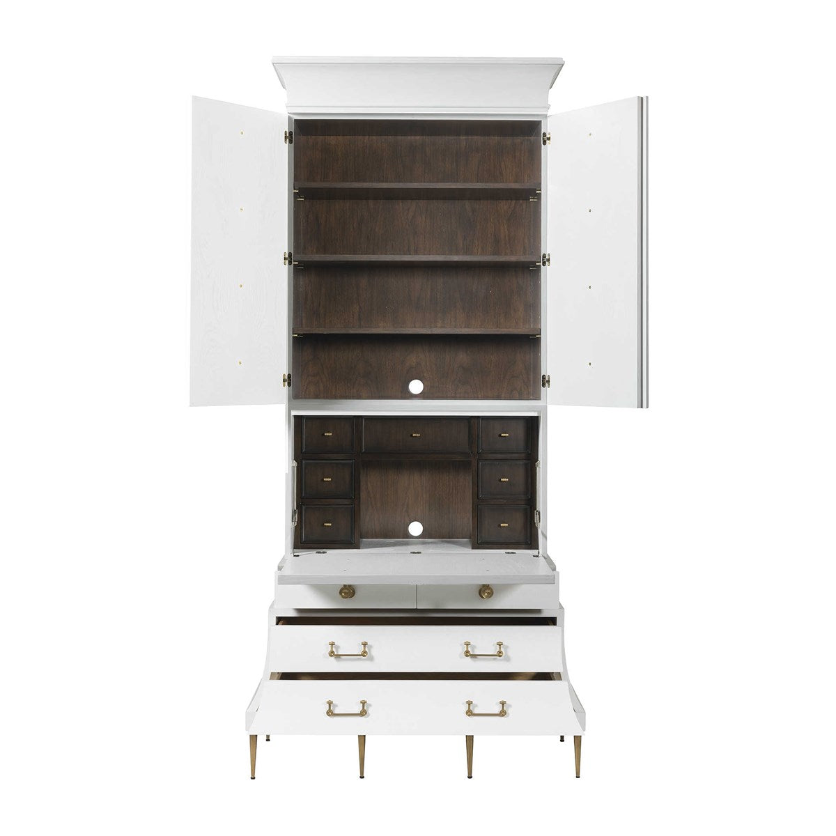 Uttermost Mansard Tall Cabinet 2 Cartons, Sku: R25360 Home Elegance USA
