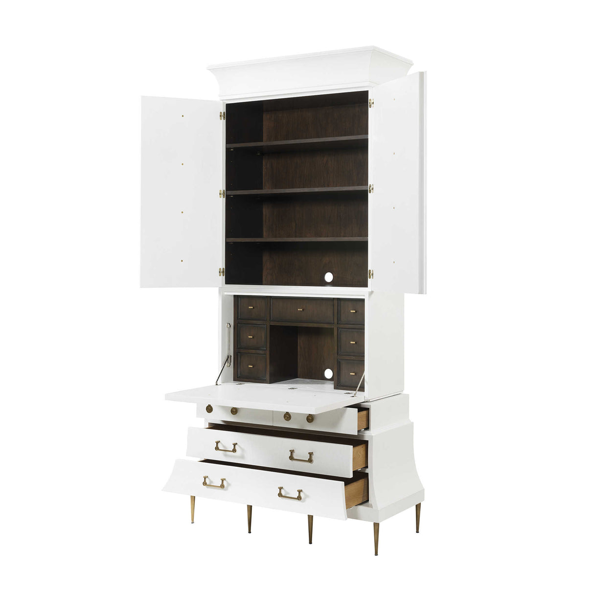 Uttermost Mansard Tall Cabinet 2 Cartons, Sku: R25360 Home Elegance USA