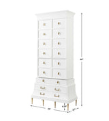 Uttermost Mansard Tall Cabinet 2 Cartons, Sku: R25360 Home Elegance USA