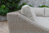 Pacifica Outdoor Beige Sectional Sofa Set - View Image 1