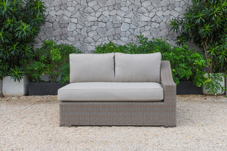 Pacifica Outdoor Beige Sectional Sofa Set - View Image 1