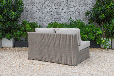 Pacifica Outdoor Beige Sectional Sofa Set - View Image 1