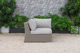 Pacifica Outdoor Beige Sectional Sofa Set - View Image 1