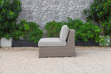 Pacifica Outdoor Beige Sectional Sofa Set - View Image 1