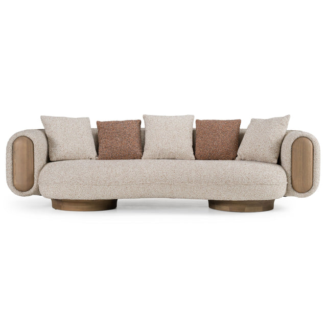 Raywood Modern Multicolored Bouclé Fabric Sofa – VIG Furniture - sold by Home Elegance USA
