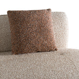 Raywood Modern Sectional Sofa in Multicolored Boucle Fabric and Ash Frame | VIG Furniture