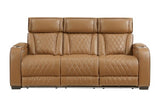 Reclining Sofa 9516BRW-3PWH-no-m