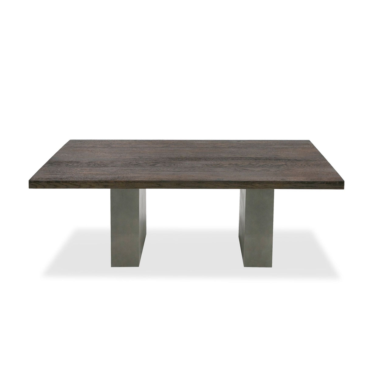 Modrest Renzo Modern Oak & Concrete 79" Dining Table - Home Elegance USA