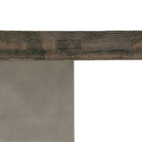 Modrest Renzo Modern Oak & Concrete 79" Dining Table - Home Elegance USA