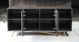 Modrest Katzu- Modern Grey and Rose Gold Buffet