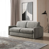 Lamod Italia Revers - Italian Modern Grey Fabric Queen Sofa Bed