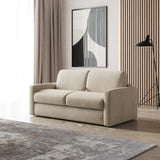 Lamod Italia Revers - Italian Modern Sand Fabric Full Sofabed