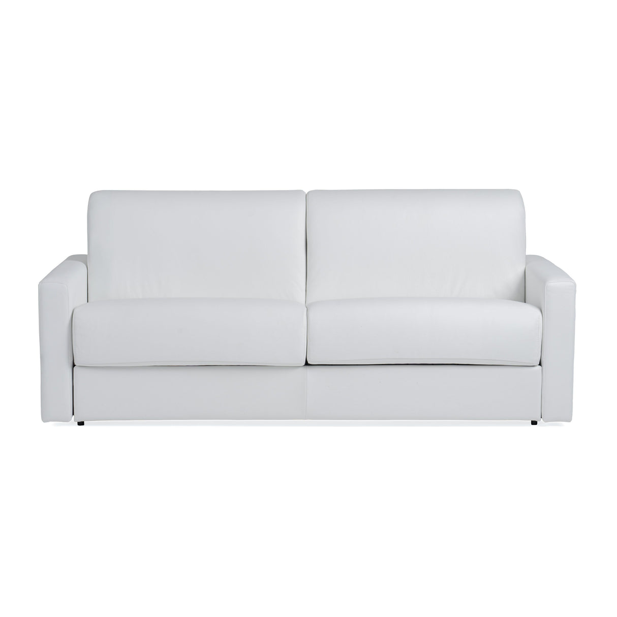 Lamod Italia Revers - Italian Modern White Leather Queen Sofabed