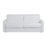 Lamod Italia Revers - Italian Modern White Leather Queen Sofabed