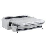 Lamod Italia Revers - Italian Modern White Leather Queen Sofabed