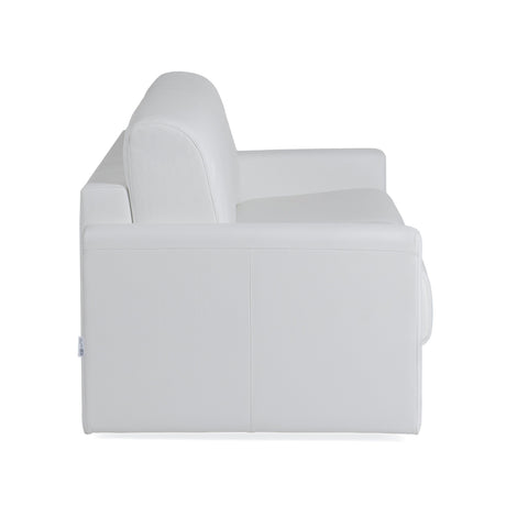 Lamod Italia Revers - Italian Modern White Leather Queen Sofabed
