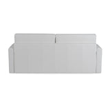 Lamod Italia Revers - Italian Modern White Leather Queen Sofabed