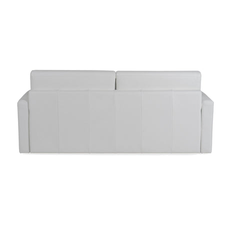 Lamod Italia Revers - Italian Modern White Leather Queen Sofabed
