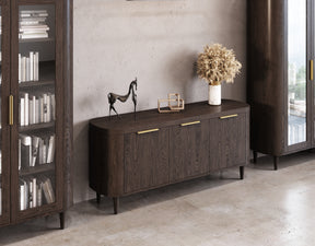 Richmond - Modern Brown Oak Buffet - View Image 1