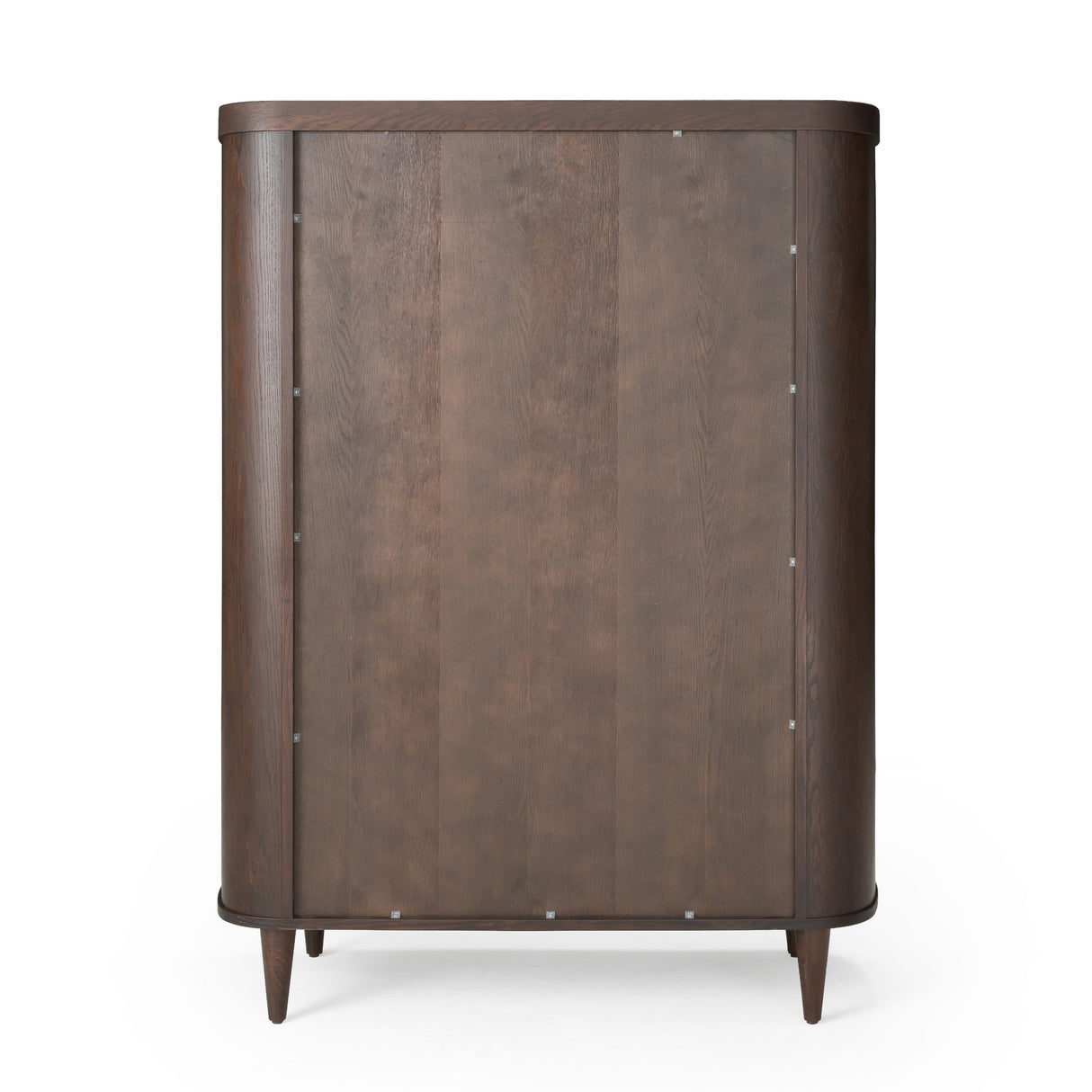 Richmond - Modern Brown Rounded Tall Buffet - View Image 1
