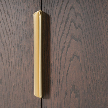Richmond - Modern Brown Rounded Tall Buffet - View Image 1