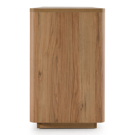 Roma - Modern Oak + Gold Dresser - View Image 1