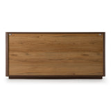 Roma - Modern Walnut + Gold Dresser - View Image 1