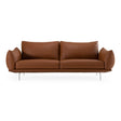 Saint Tropez - Modern Italian Cognac Leather Sofa - View Image 1