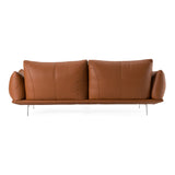Saint Tropez - Modern Italian Cognac Leather Sofa - View Image 1