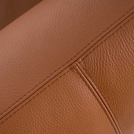Saint Tropez - Modern Italian Cognac Leather Sofa - View Image 1