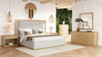 Eastern King Santa Monica - Modern Natural Oak Bedroom Set
