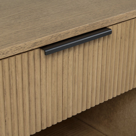Eastern King Santa Monica - Modern Natural Oak Bedroom Set