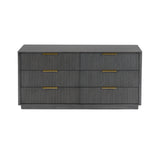Santa Monica - Modern Grey Wash Dresser - View Image 1