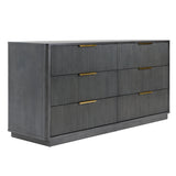 Santa Monica - Modern Grey Wash Dresser - View Image 1