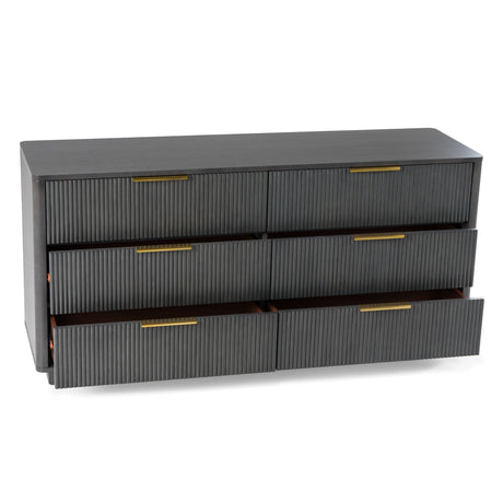 Santa Monica - Modern Grey Wash Dresser - View Image 1