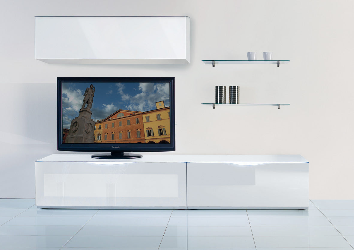 MO-USA2 Modena Grey TV Entertainment System Made In Italy - View Image 1