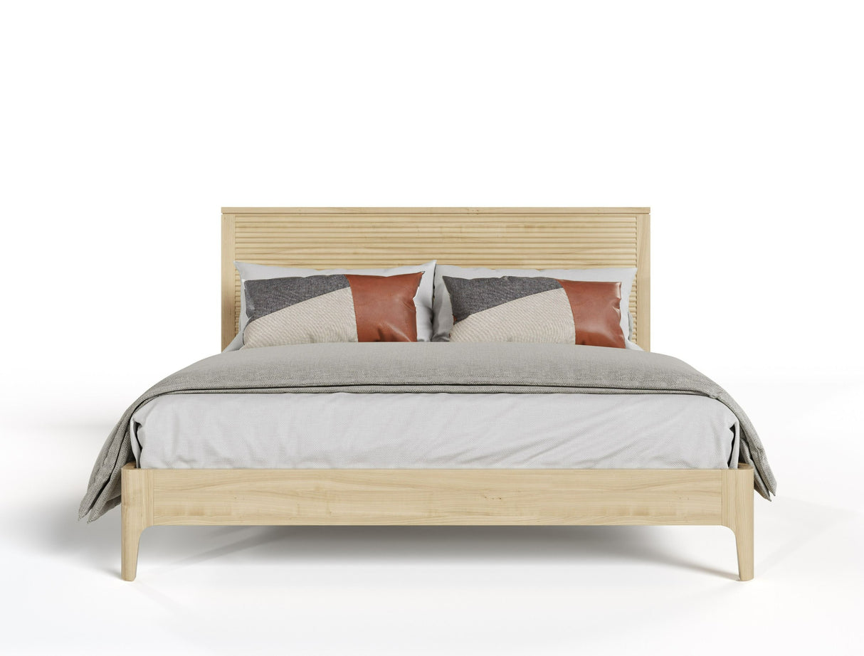 Eastern King Seattle - Modern Natural Oak Bedroom Set