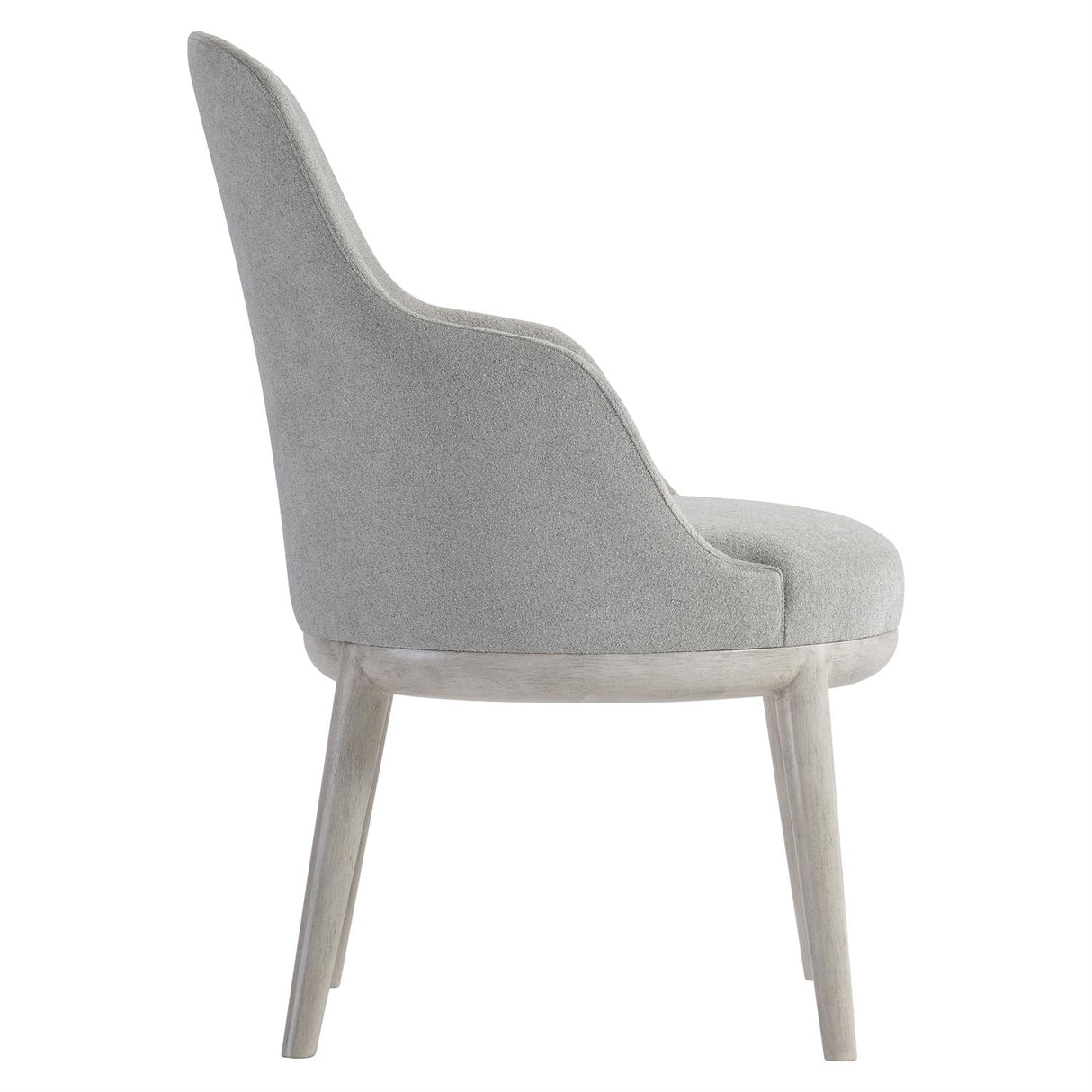 Sereno Upholstered Arm Chair Gray 329548 - Bernhardt - side