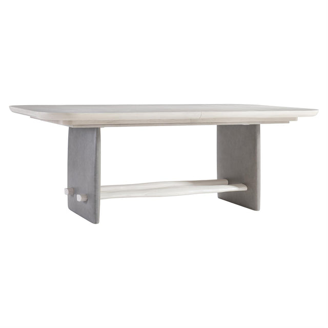 Sereno Extendable Rectangular Dining Table corner View - Bernhardt