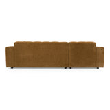 Shapiro - Modern Brown Fabric Sectional Sofa w/ Left Facing Chaise - View Image 1