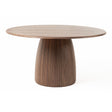 Modrest Sheridan - Mid-Century Modern Walnut Round Dining Table