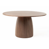 Modrest Sheridan - Mid-Century Modern Walnut Round Dining Table