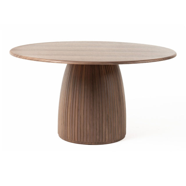 Modrest Sheridan - Mid-Century Modern Walnut Round Dining Table