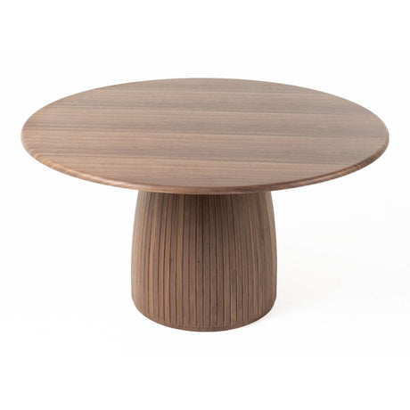 Modrest Sheridan - Mid-Century Modern Walnut Round Dining Table