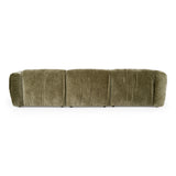 Siegal - Modern Olive Green Fabric Sofa - View Image 1
