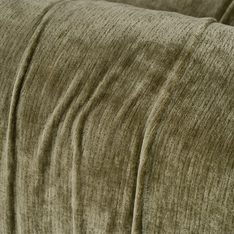 Siegal - Modern Olive Green Fabric Sofa - View Image 1