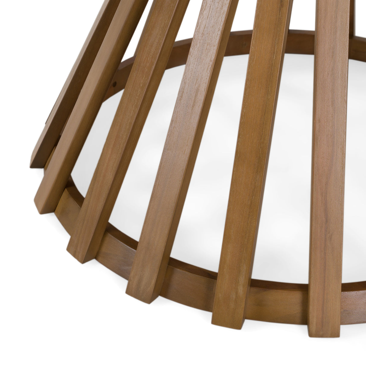 Sintra - Outdoor Grey + Eucalyptus Round Dining Table Set - View Image 1