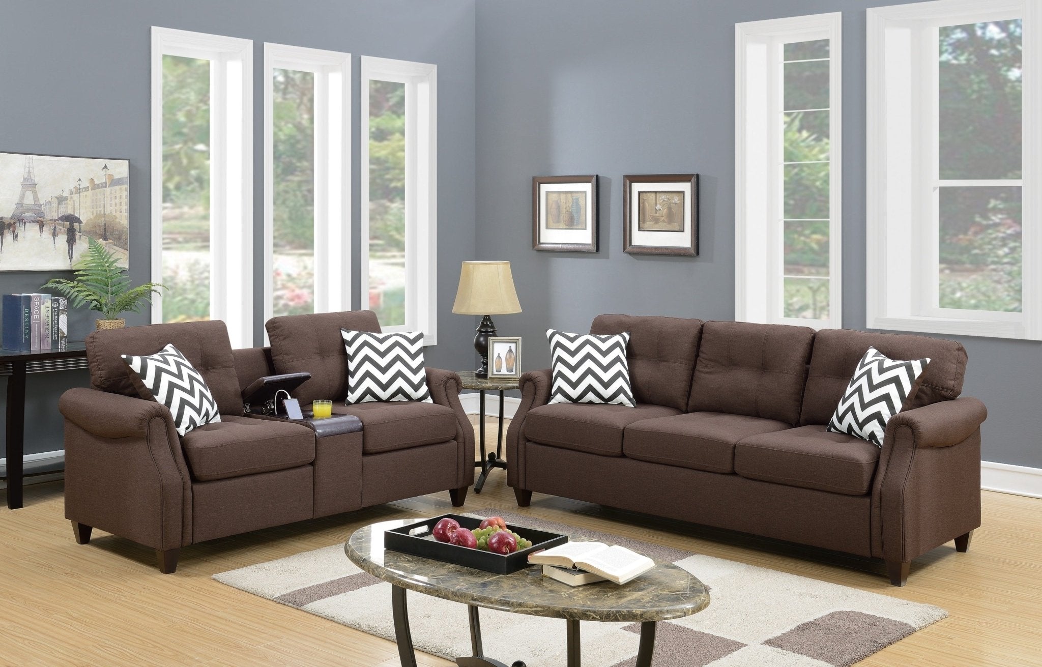 【美品】FLYMEe DEPALA II COUCH SOFA Lukas 2-Seat Custom Sofa - Interior Define
